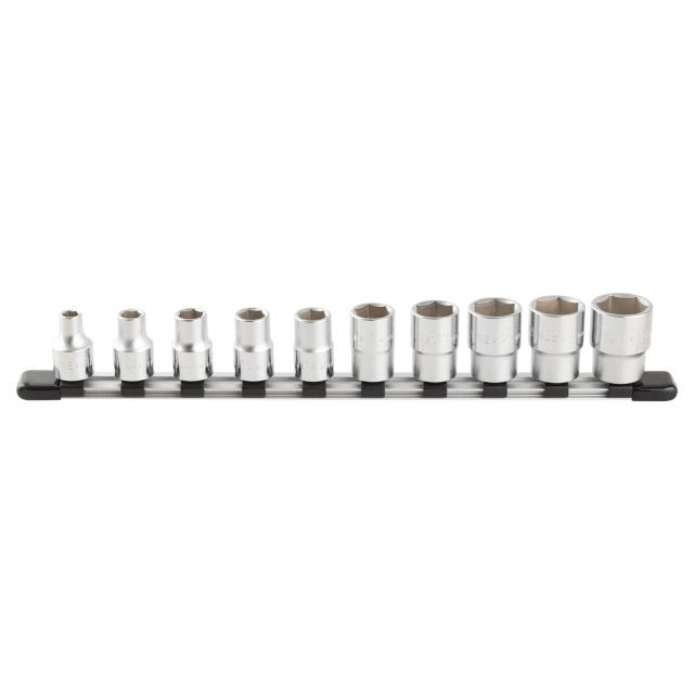 トネ(TONE) ソケットセット(6角・ホルダー付) HS410 差込角12.7mm(1/2”) 内容10点