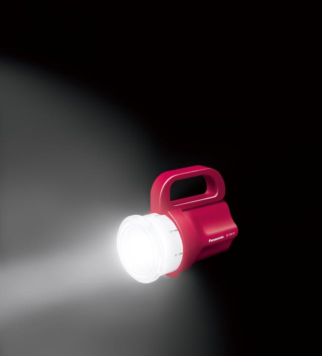 パナソニック LED懐中電灯 電池がどれでもライト レッド BF-BM10-Rの