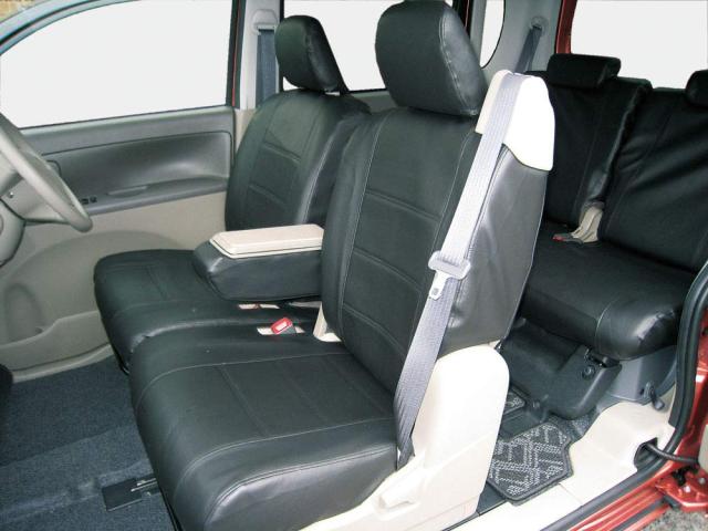 ボンフォーム(BONFORM) シートカバー ソフトレザーDX M4-24Nタント 専用2列車 M4-24Nタント ブラック 4450-56BK 13,659円