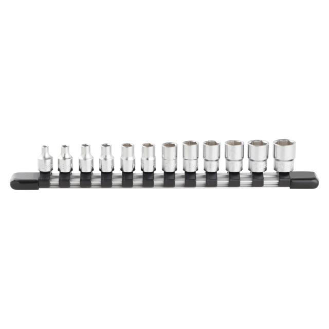トネ(TONE) ソケットセット(6角・ホルダー付) HS212 差込角6.35mm(1/4”) 内容12点