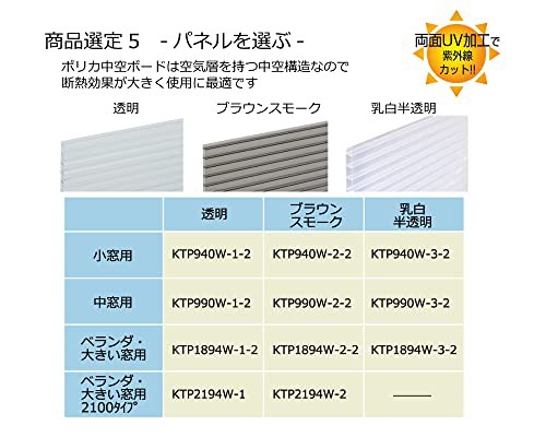 二重窓・簡易内窓(省エネ・冷暖房効果大幅アップ) 大窓用セット(内窓内