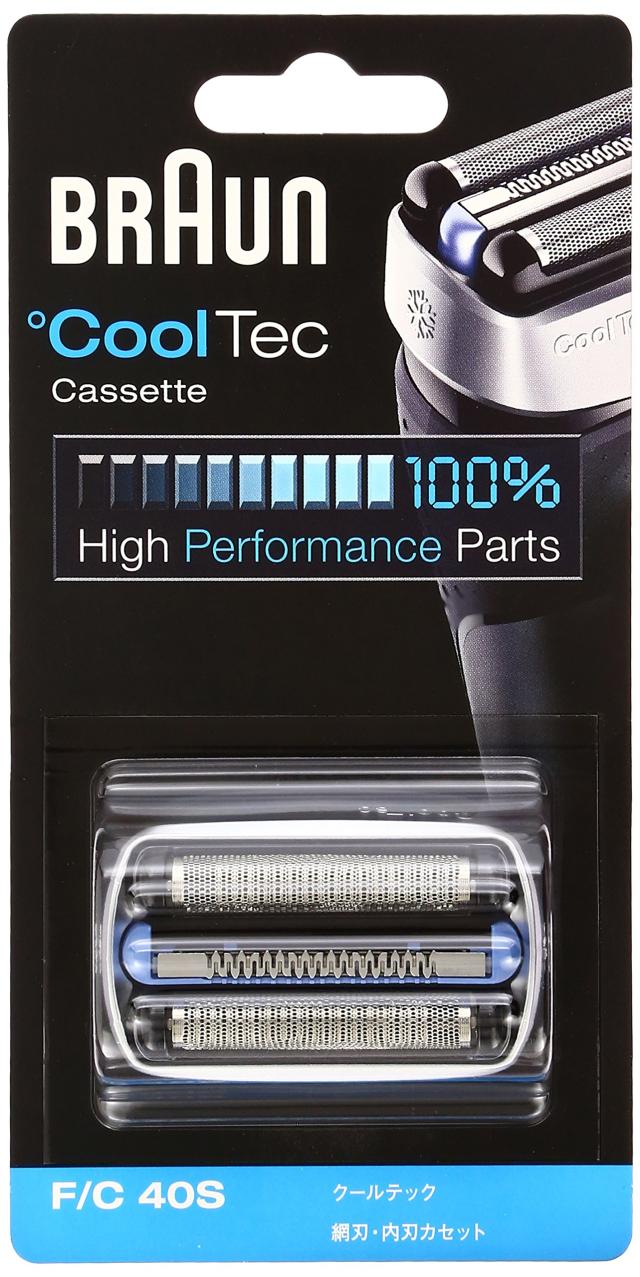 ブラウン シェーバー替刃 Cool tec(クールテック)用 シルバー F/C40S【正規品】の通販は 6,679円