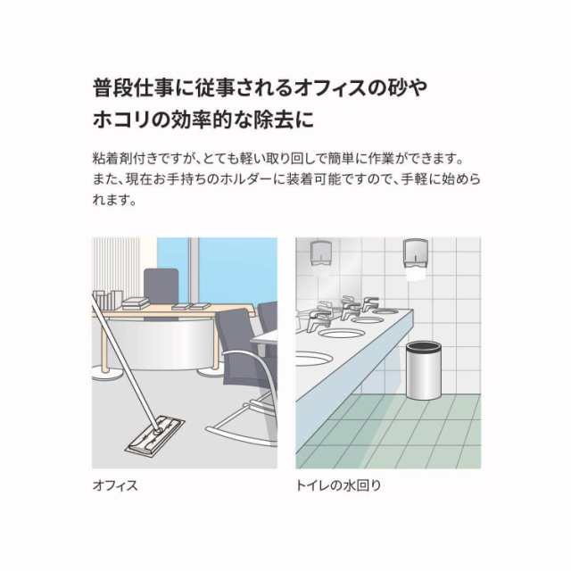 3M イージートラップダスター 125x250mm 250枚x2ロール/箱 E/TR 2RLの