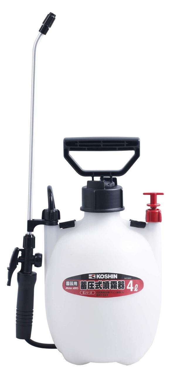 工進(KOSHIN) 蓄圧式 噴霧器 タンク 4L ミスターオート HS-401E 1段