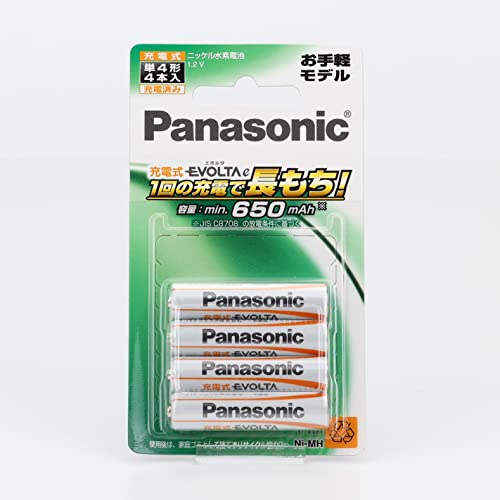 パナソニック 充電式エボルタ単4形4本パック(お手軽モデル)_5