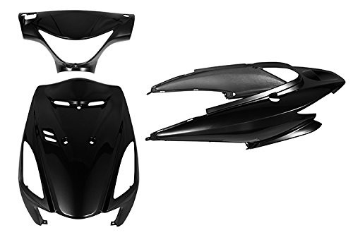 バイクパーツセンター(Bike Parts Center) 外装セット 3点セット ブラック 黒 カウル 塗装済み 純正タイプ スズキ アドレスV125S CF4MA 3の通販は