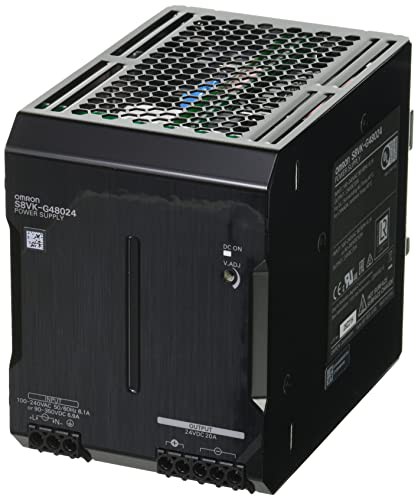 omron スイッチング・パワーサプライ 単相 480W AC100-240入力/DC90-350入力 24V20A出力 (正式製品型番:S8VK-G48024)の通販は