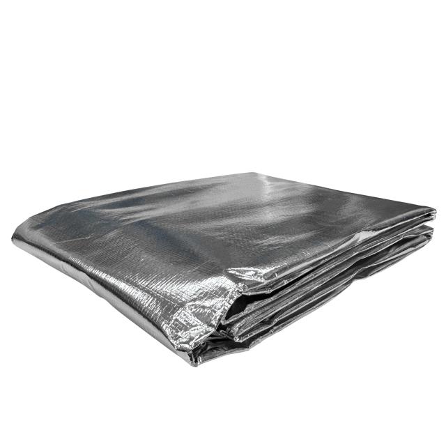 ユタカメイク クールシート 2.7m×3.6m B-18 保温・保冷 アルミ蒸着 防水 シェード 養生カバー