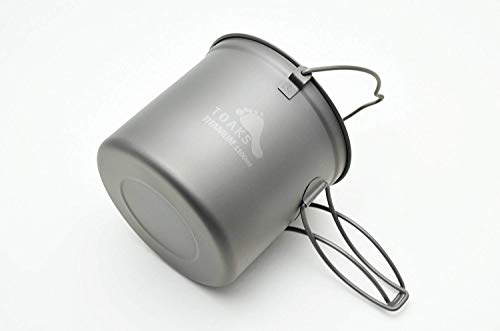 トークス(Toaks) ポット ベイルハンドル付 1100ml POT-1100-BH_2