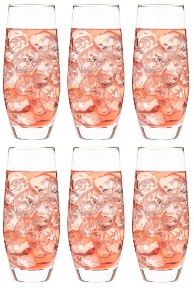 東洋佐々木ガラス タンブラーグラス ウォーターバリエーション ロングタンブラー 445ml 6個セット 日本製 食洗機対応 割れにくい グッド