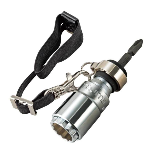 タジマ(Tajima) インパクトドライバー用ビット交換式ダブルソケット 12角 BS1721RB-12K 17×21mm 落下防止付 1個の通販は 6,353円