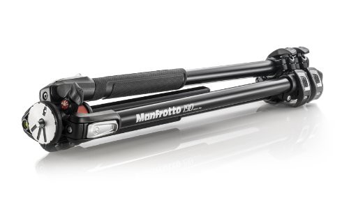 Manfrotto 190プロアルミニウム三脚 3段 イタリア製 自重2kg 耐荷重7kg