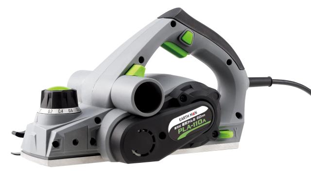 高儀 EARTH MAN 替刃式 電気かんな 82mm PLA-110A【研磨不要の替刃式】電動カンナ 自動カンナ 電動工具の通販は