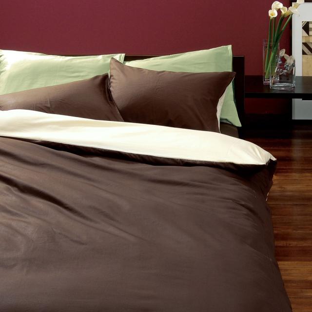 nishikawa 【 西川 】 ミーイ 掛け ふとん カバー ME00 ダブル 190×210cm ベージュ＆ブラウン 2187-01290