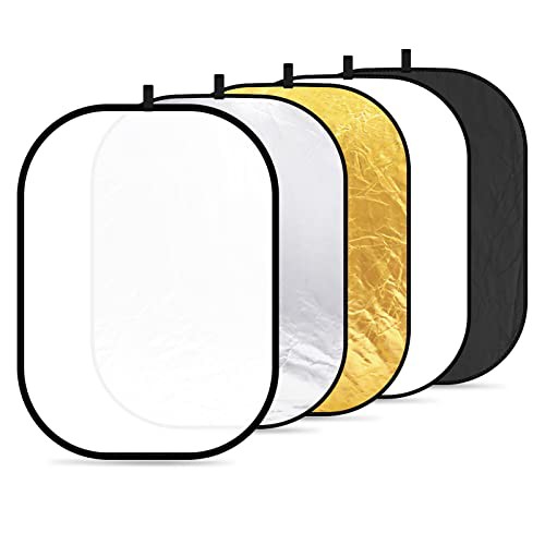 Neewer? 5 in 1 折り畳みスタジオライトリフレクターモディファイ レフ板 150 x 200 cmの通販は 7,795円