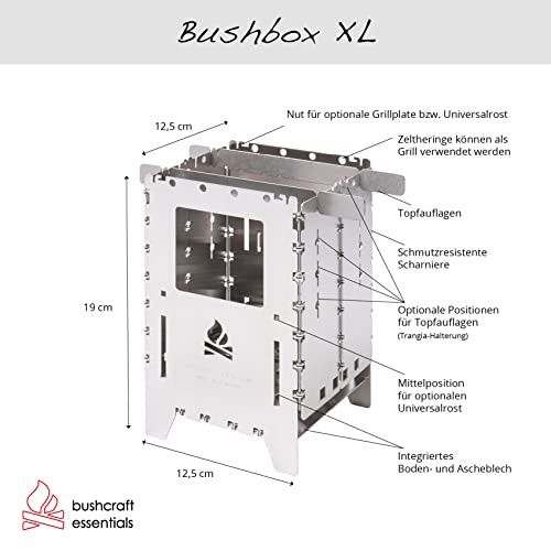 Bushcraft Essentials アウトドアクッカー ブッシュボックス XL