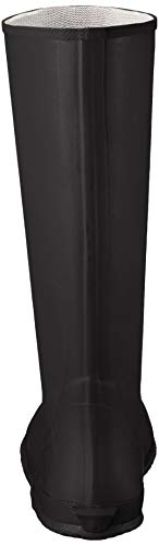 アキレス レインブーツ 長靴 折りたたみ可能 軽量 レディース メンズ ILB 0760 ブラック 22.5~23.0cm