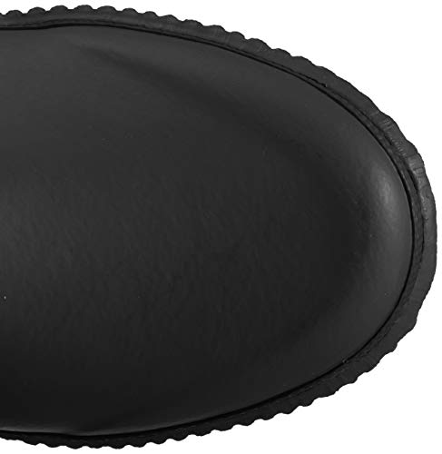 アキレス レインブーツ 長靴 折りたたみ可能 軽量 レディース メンズ ILB 0760 ブラック 22.5~23.0cm