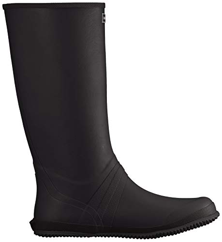 アキレス レインブーツ 長靴 折りたたみ可能 軽量 レディース メンズ ILB 0760 ブラック 22.5~23.0cm