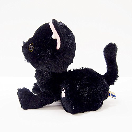 サンレモン(Sun Lemon) キトン 黒猫 15×16.3×7.2cm ぬいぐるみ