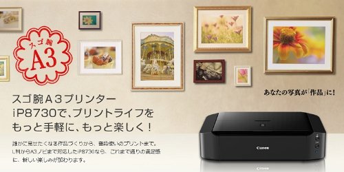 Canon キヤノン インクジェットプリンタ PIXUS iP8730