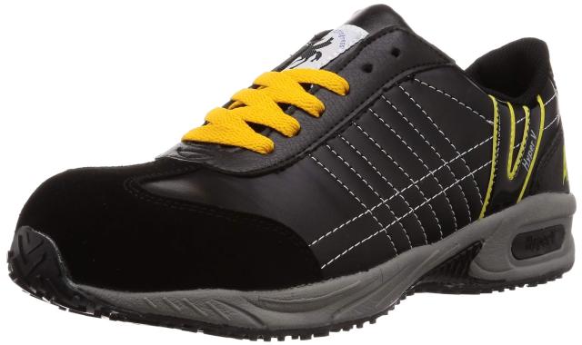 日進ゴム 作業靴 ハイパーV #211 静電 耐油 防滑 軽量 先芯入 メンズ ブラック 25の通販は 5,129円