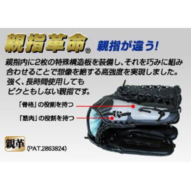ファルコン 一般用ソフトボールグラブLH(右投げ) FGS-311 ブラック Lの