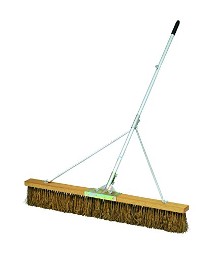 TOEI LIGHT(トーエイライト) コートブラシS120S-H G1411 ブラシ幅120cm ブラシ材質:シダ アルミ柄 補強ステー付 固定フック付