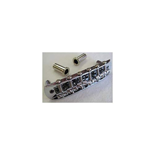 Fender 一部分 Mustang? Fully-Adjustable Guitar Bridge (Japan), Chrome