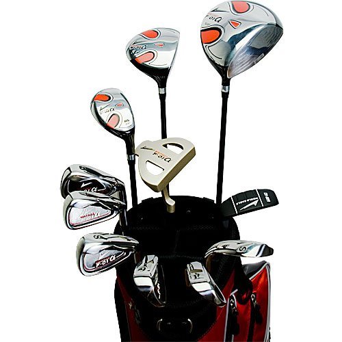 ワールドイーグル F-01α メンズ ゴルフ クラブ フルセット レッド バッグver.【右用】 フレックスS WE-J-F-01-MRH-RD
