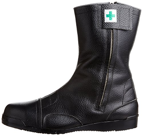 ノサックス 安全靴 高所用JIS規格 みやじま鳶半長靴 M208 メンズ 黒 23.5cm(23.5cm)