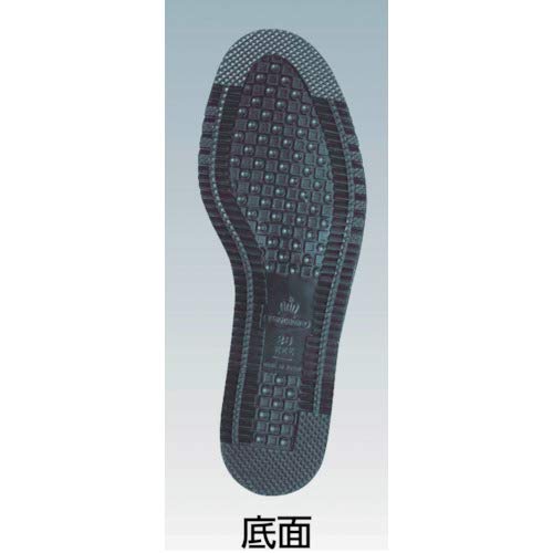 ノサックス 安全靴 高所用JIS規格 みやじま鳶マジック Mマジック メンズ 黒 24.5cm(24.5cm)