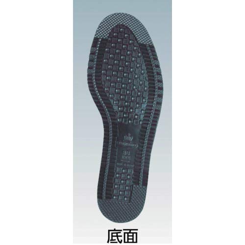 ノサックス 安全靴 高所用JIS規格 みやじま鳶床革 M207床革 メンズ 黒 27.5cm(27.5cm)