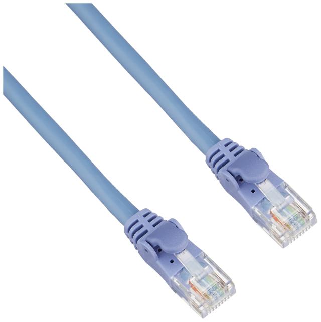 エレコム LANケーブル CAT6 40m 爪折れ防止コネクタ cat6準拠 スタンダード ブルー LD-GPN/BU40の通販は 6,419円