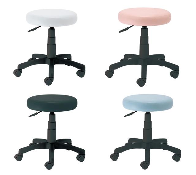 ナカバヤシ ラウンドOAチェア ブラック RZR-112BK ナカバヤシ ラウンドOAチェア ブラック RZR-112BK