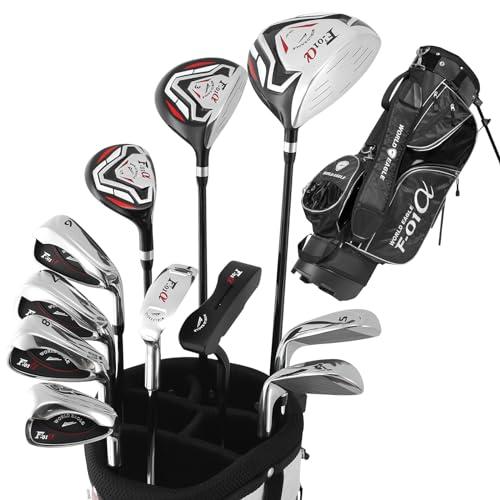 WORLD EAGLE F-F-01α クロス クラブセット 10本 右用/R バッグ:F-01α黒 初心者