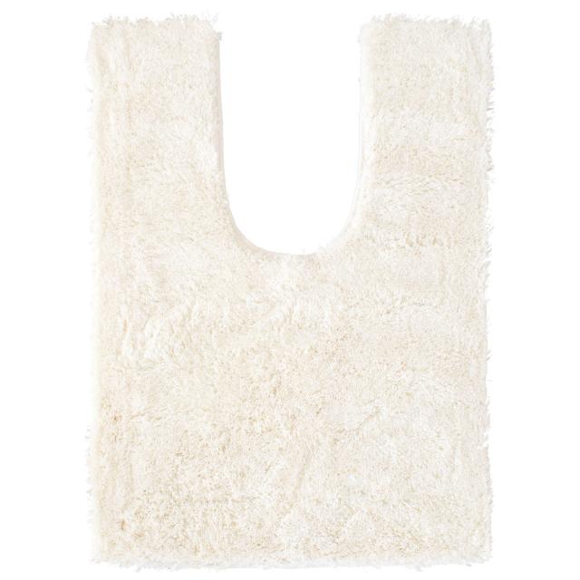 オカ 乾度良好 Dナチュレ ロングサイズ トイレマット 約90×65cm (ホワイト)