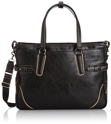 ピーアイディー 2way ビジネスバッグ ショルダーベルト パスケース ONESTO オネスト PIC104 クロの通販は