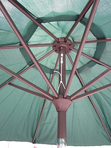 武田コーポレーション パラソル・パティオ・ガーデン アルミ ガーデンパラソル 270cm 開閉 グリーン 武田コーポレーション アルミ ガーデンパラソル 270cm 開閉 グリーン