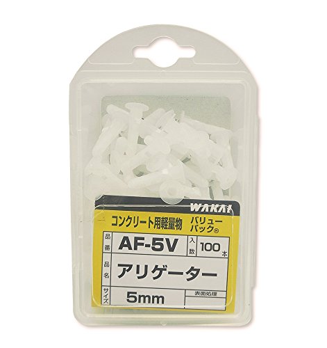 [送料無料]WAKAI アリゲーター 5mm AF-5V 100本入りの通販は 5,410円