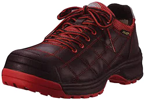 ドンケル Dynasty プロ 安全靴 スニーカー 耐滑 耐衝撃 耐摩耗 JSAA A種(普通作業用) DYPR-23 メンズ ブラック・レッド 23.5の通販は 5,614円
