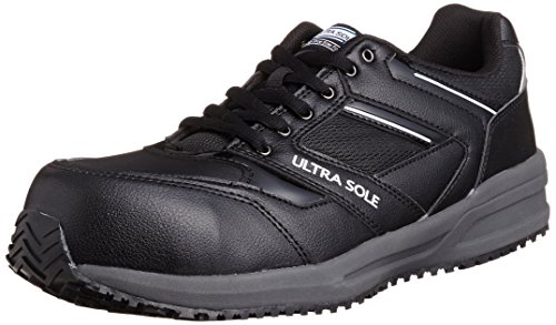 マルゴ 安全靴 作業靴 樹脂製先芯 耐油 耐滑 踵衝撃吸収 JSAA A種 ウルトラソール 101 ユニセ ックス大人 ブラック/グレー 25.0 cm 4Eの通販は 6,217円