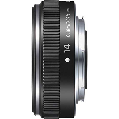 パナソニック 単焦点 広角レンズ マイクロフォーサーズ用 ルミックス G 14mm/F2.5 ASPH. ブラック H-H014A-K