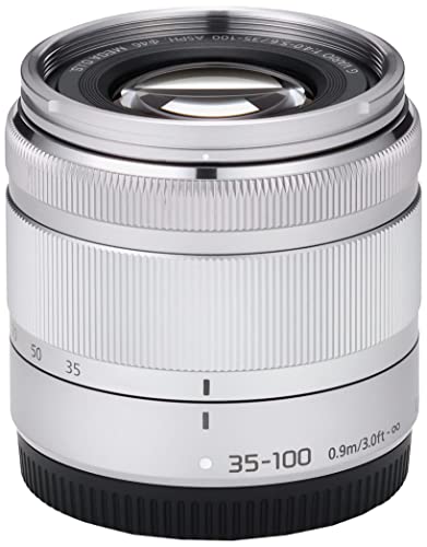 パナソニック(Panasonic) 望遠ズームレンズ マイクロフォーサーズ用 ルミックス G VARIO 35-100mm/F4.0-5.6 ASPH./MEGA O.I.S. シルバー の通販は