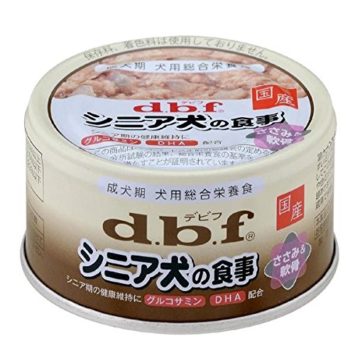 デビフペット デビフ缶 シニア犬の食事 ささみ＆軟骨 85g×24缶 5,351円