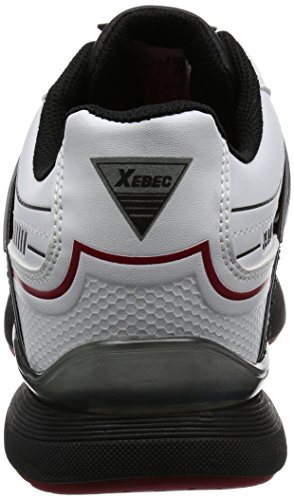 ジーベック 安全靴 作業靴 85131 スニーカー JSAA B種 衝撃吸収 スタビライザー 安定性 ひもポケット ホワイト 26.0cm