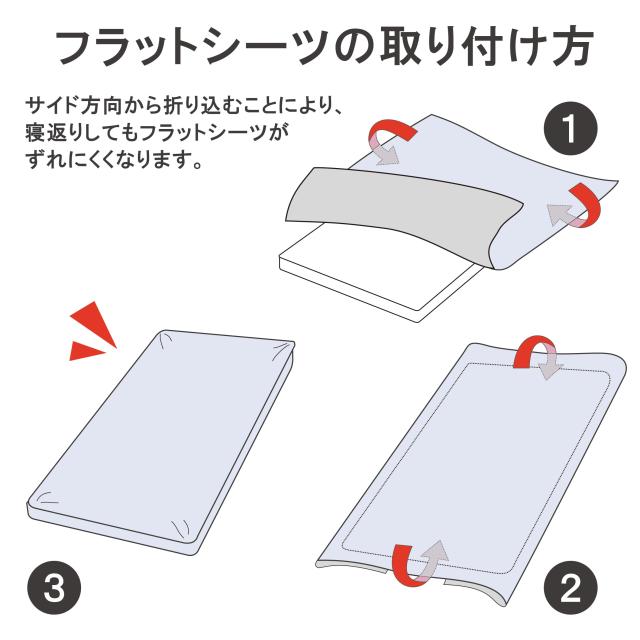 nishikawa 【 西川 】 フラットシーツ ダブル 綿100% 無地 しっかり 日本製 フリ ーセレクション ブルー PK20001055B