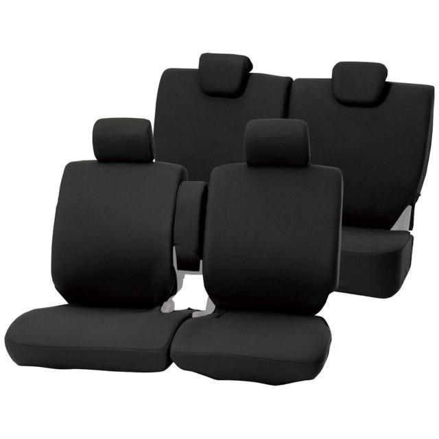 ボンフォーム(BONFORM) シートカバー カラードカバー 軽自動車 ワゴン