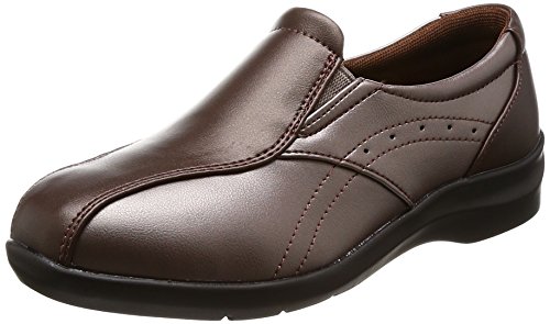 イブ スニーカー 4E 幅広 スリッポン 21.5~25cm 196 MセピアC 24cmの通販は 5,157円