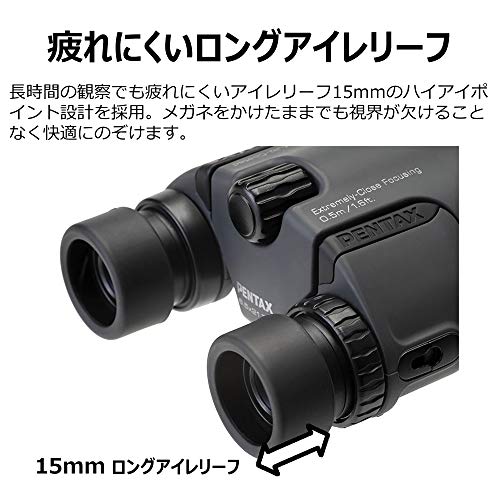 PENTAX 双眼鏡 PAPILIOII6.5×21 最短50cmでピントが合う単眼鏡